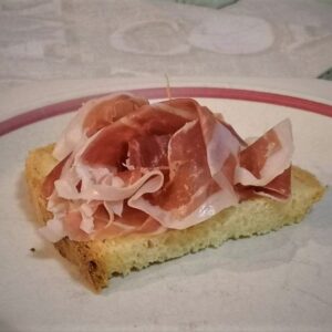 pane e prosciutto