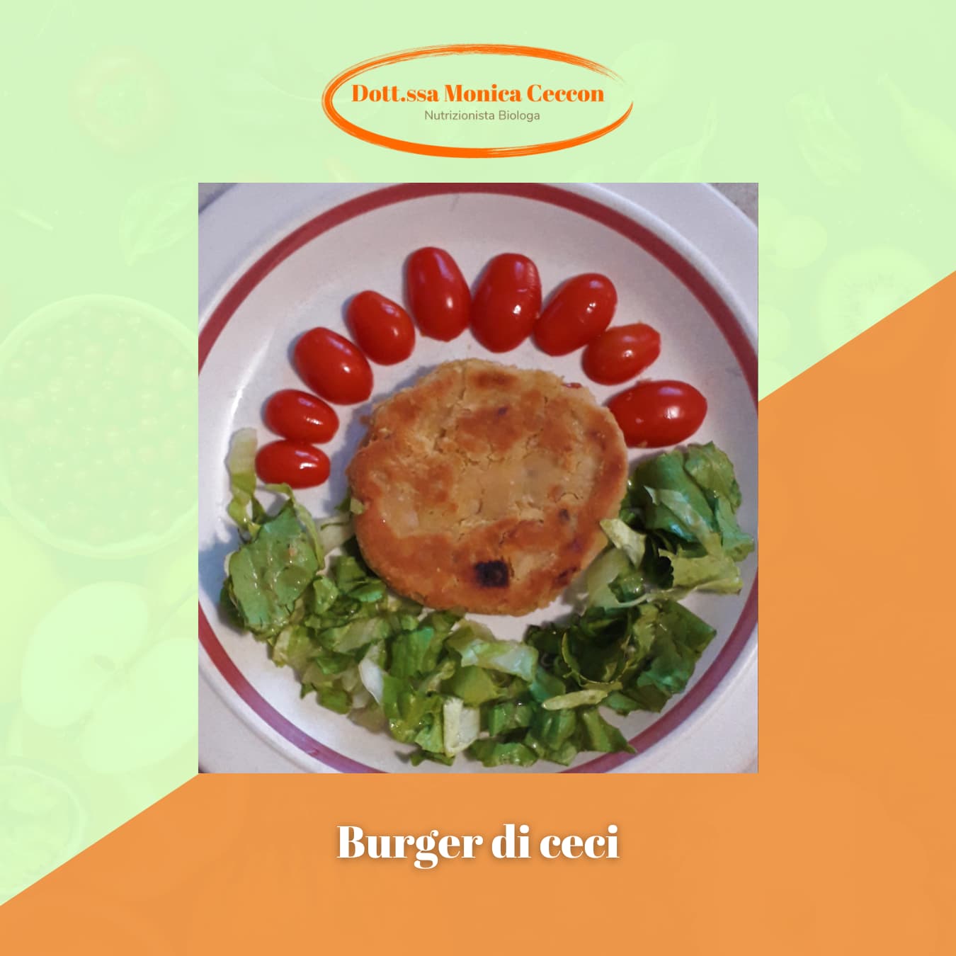 Burger di ceci