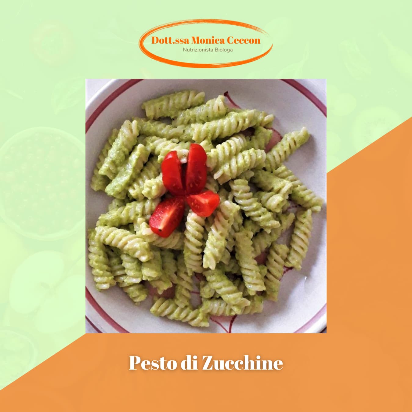 PASTA CON PESTO DI ZUCCHINE