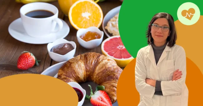 esempio di una colazione bilanciata dolce